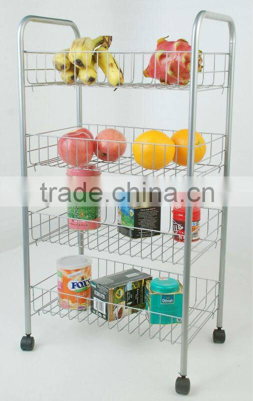 4 tier kitchen trolley