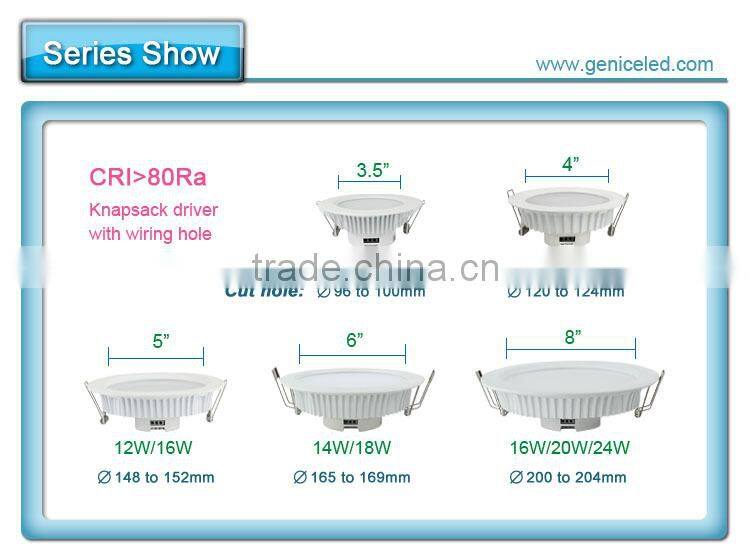 2015 HOT Sale LED Light indoor lighting IP20 down lights 24w