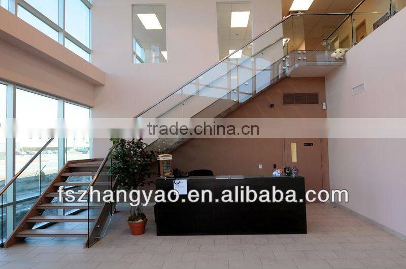 2013 Top-selling indoor glass stair railings/tubular railings & accessory