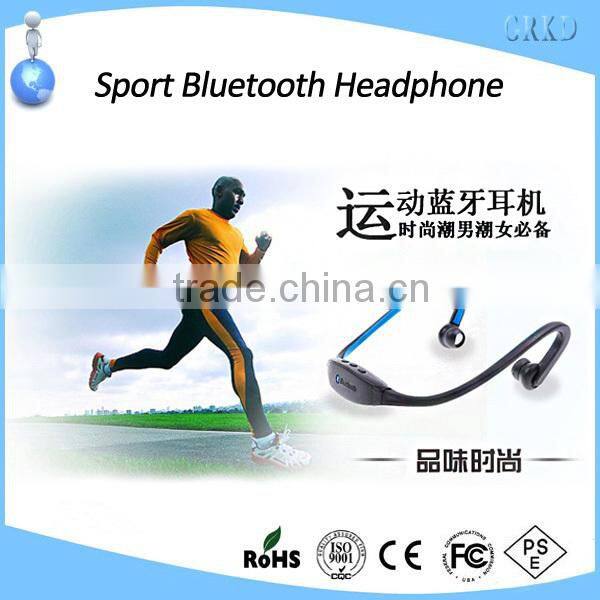 Hottest wireless Mp3 sport bluetooth headphone for iPhone