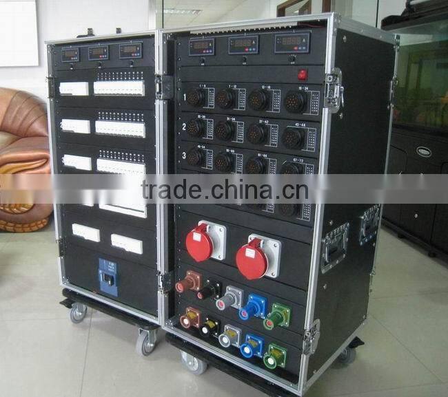 16U amp rack Customized aluminum flight case