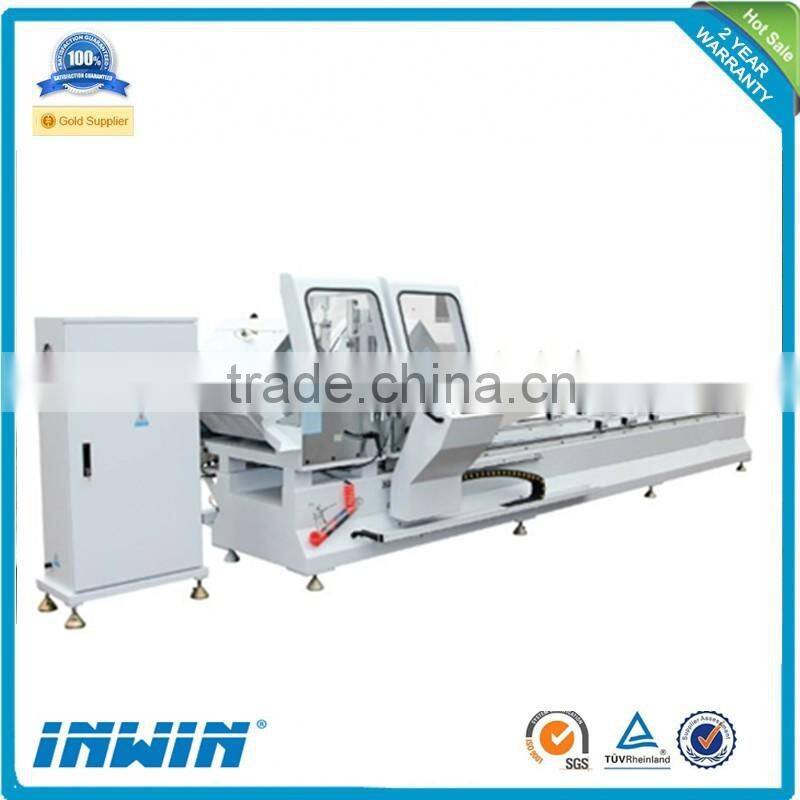 Aluminum profile high precison two head cutting saw machine for sale