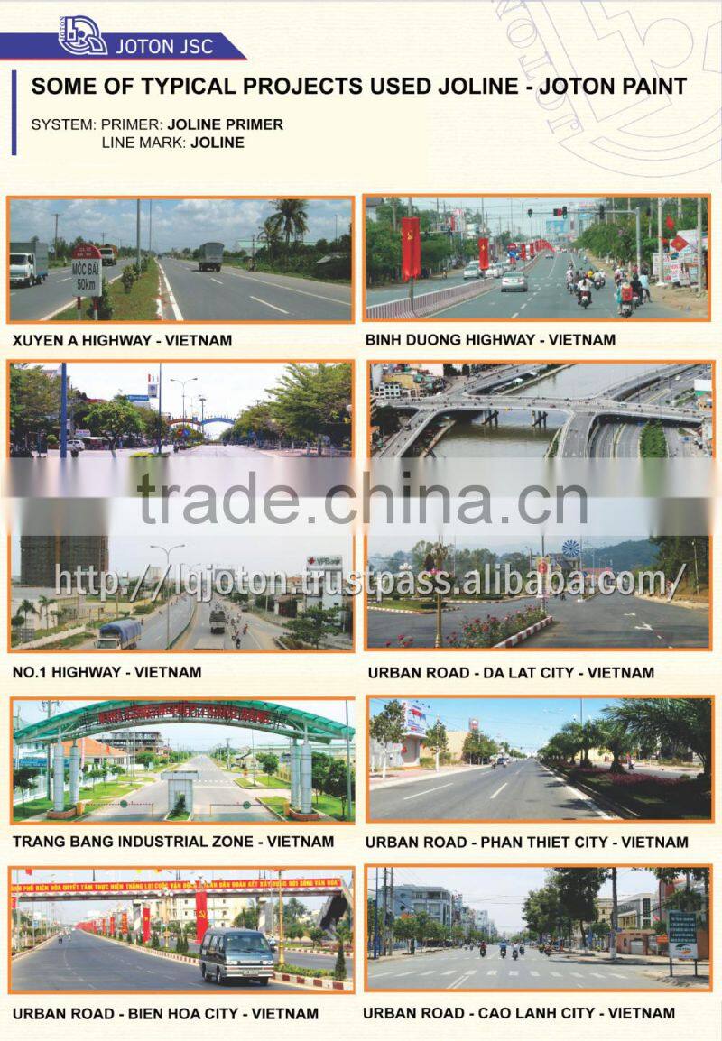 Road marking Paint Super Cheap price High-reflective Thermoplastic JOLINE