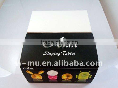 Table SD Card plastic speaker boxes