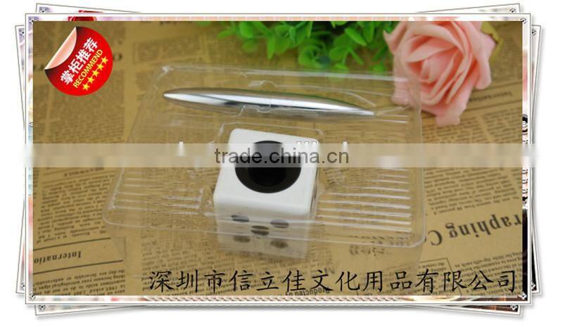 TT-12 Simple table pen with holder , metal desk pen