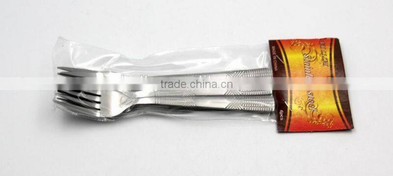 Most popular dessert & wedding fork in stainless steel cutlery