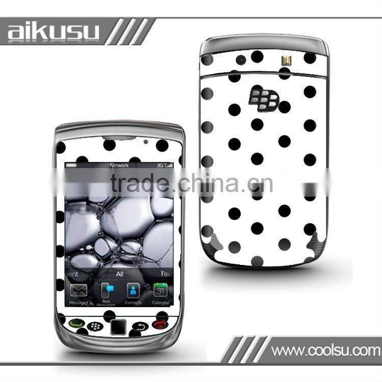 Hot sale lovely cellphone sticker for blackberry 9800
