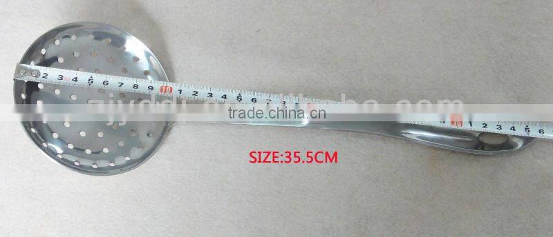 All Frged Kitchen Utensils Strainer Scoop,Strainer Ladle