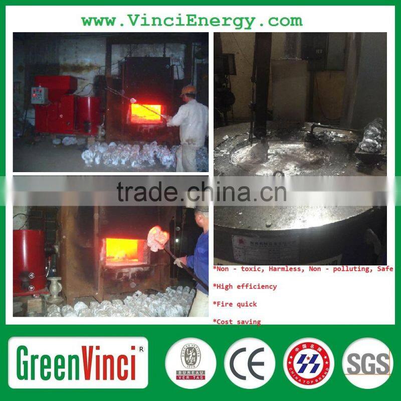 Hot sale wood sawdust biomass burner for aluminum melting furnace