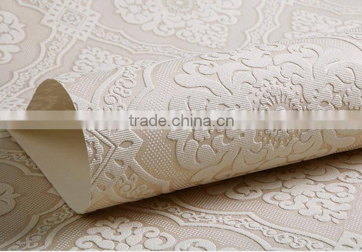 Factory high quality interior european design wallpaper