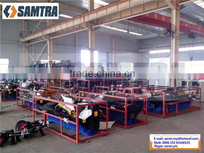 PTO Driven Snow Brush, Tractor Snow Sweeper