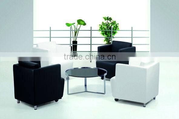 Modern Simple Design Leather Office Sofa Furniture SF-500-B