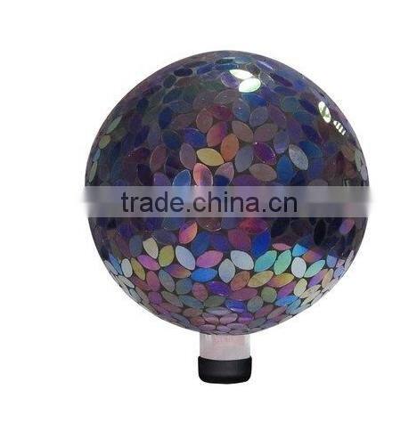 10' Mosaic glass outdoor decoration garden ball