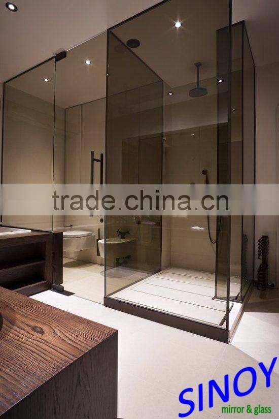 3-22mm Clear /Tinted Flat or Curved Tempered Glass, Toughened Safety Glass for Architecture Applications