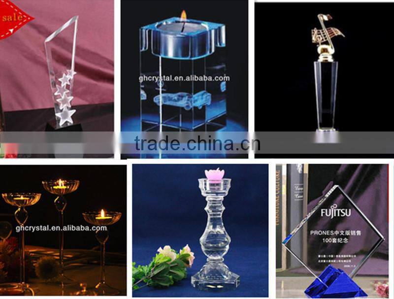 Transparent Crystal Gift Crystal Casket for Home Decoration