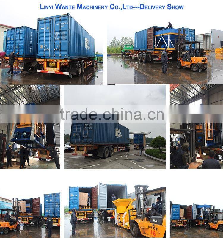 2015 trade assurance QT12-15 Top selling highly quality fully automatic Concrete block making product line