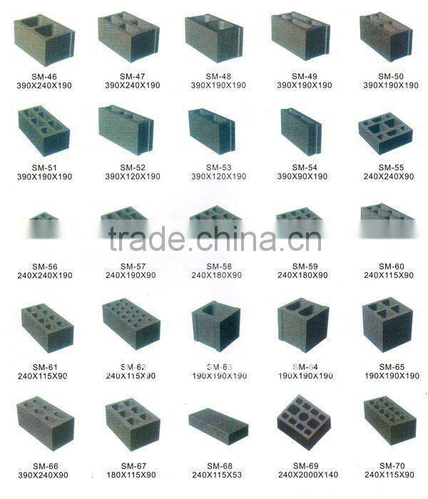 QMR4-40 hollow block machine price in india