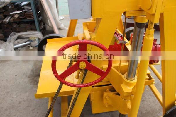 QT40-3B WANTE BRAND portable egg layer cement block making machine price
