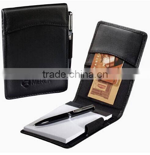 Custom Pocket jotter Cover Leather Noptead