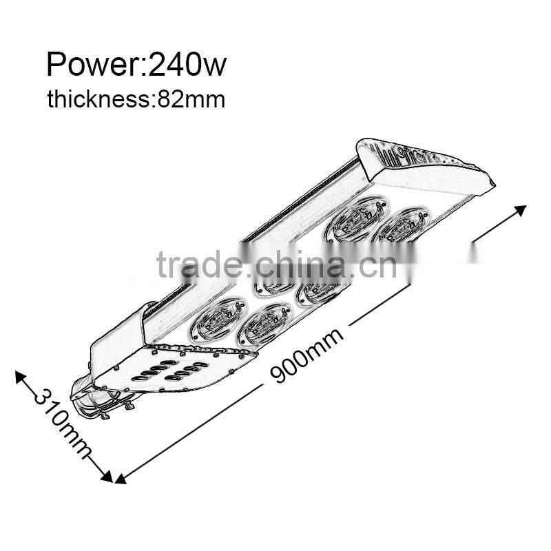High lumen bridgelux IP67 waterproof 30w solar street led lighting