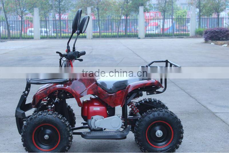 49cc mini quad for kids with 4 stroke engine with snow trye