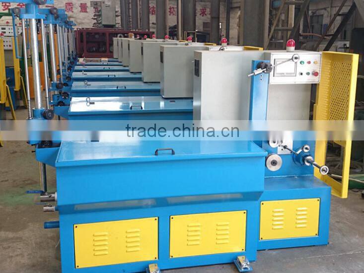 Inlet:0.7mm Outlet:0.13mm 20 dies Stainless steel Wire Drawing Machine/stainless steel scourer making machine
