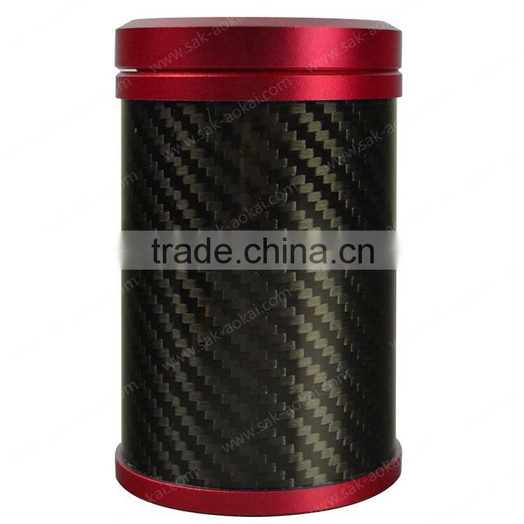 carbon fiber car ashtray colored ashtray