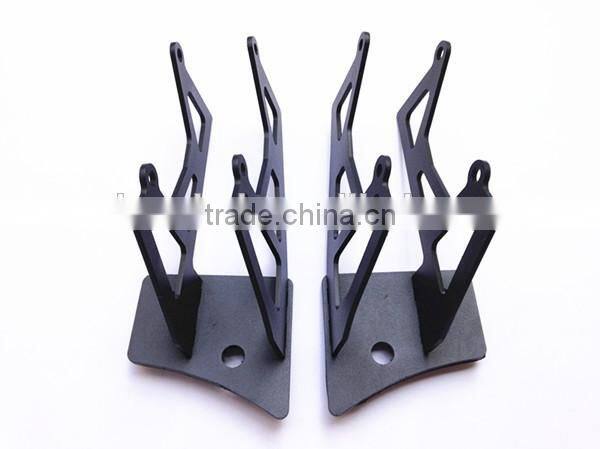 Jeep JK 2007-2014 Steel Windshield Mounting Brackets for 50" or 52" led light bar