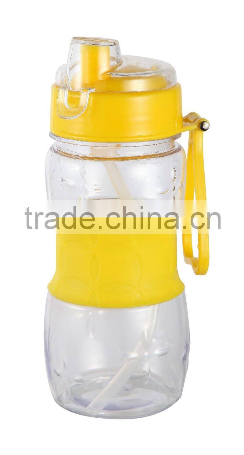 2016 stocked, Eco-Friendly Feature and tritan plastic sport water bottle with straw