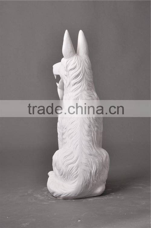 life size dog clothes model