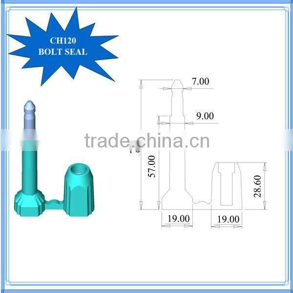 CH120 tamper resistant security bolt seal