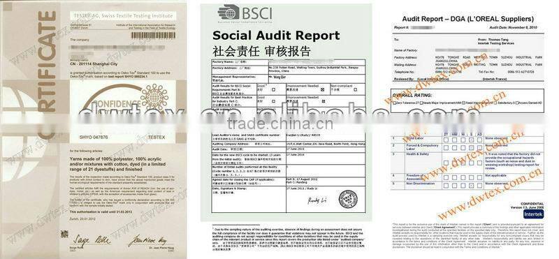 silk tie with striped pattern