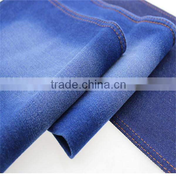 5oz cotton lycra spandex jean fabric for shirting