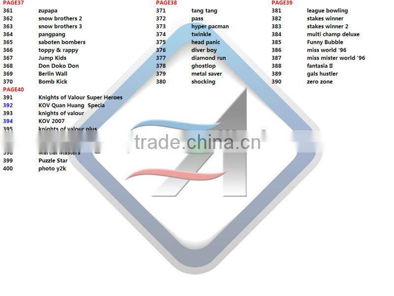 Accessories Arcade Game Machine Parts And Coin Operated Simulator Multi Game Board Pandora' Box 2