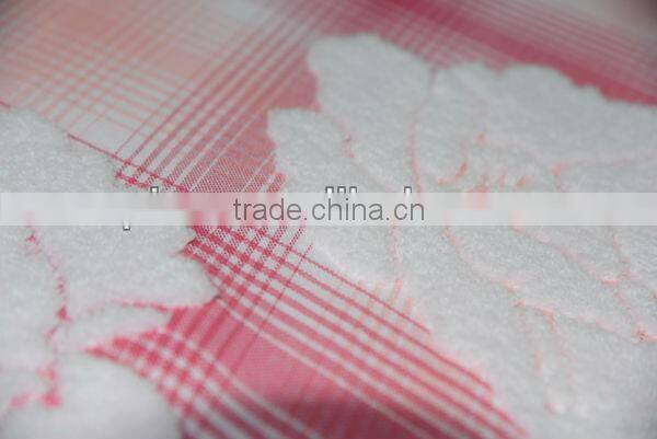 zero twist double layers towelling coverlet