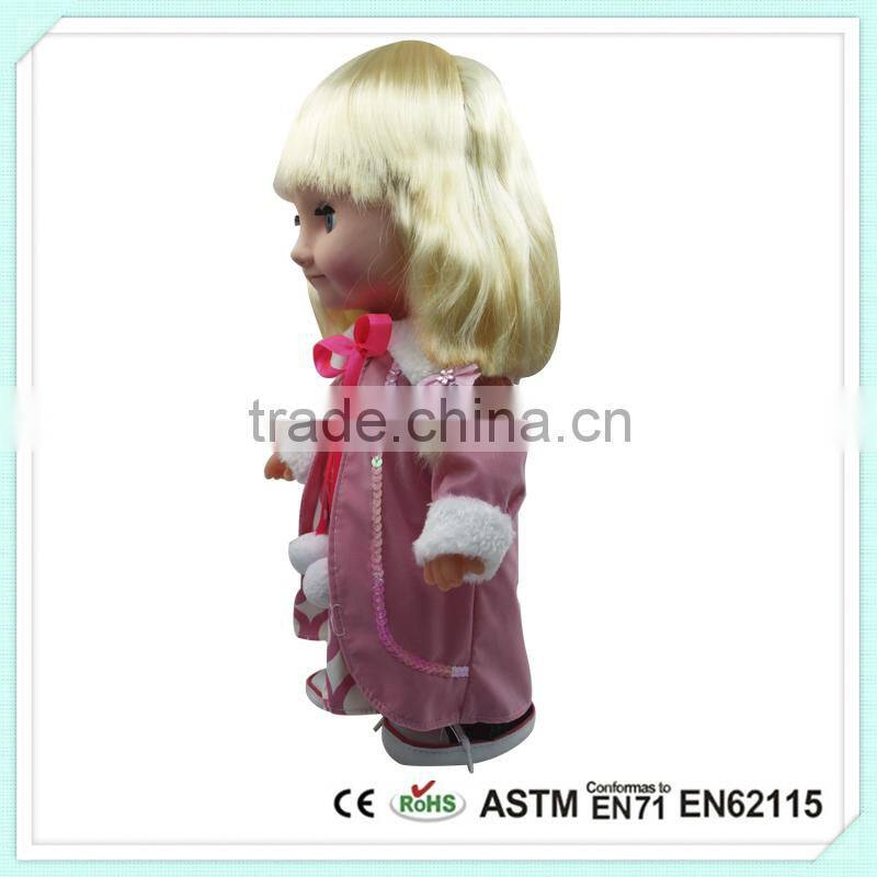 Toys Direct From China With Real Hair Beautiful Educational Doll Promotion Baby Doll