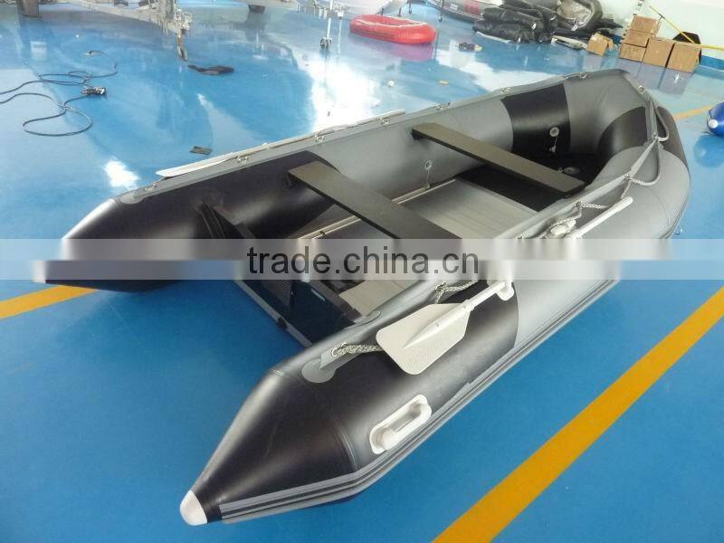 4.1m inflatable remote control fishing boat