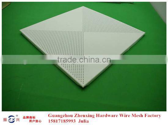 Guangzhou factory directly selling aluminum perforated ceiling ZX-CKW12