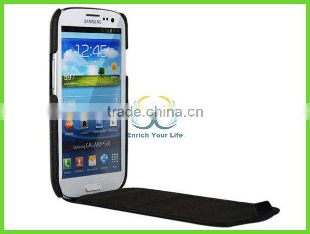 red flip case leather for samsung galaxy s3