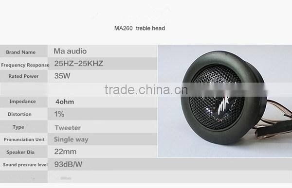 High Quality 4ohm twitter speaker 05091020ab