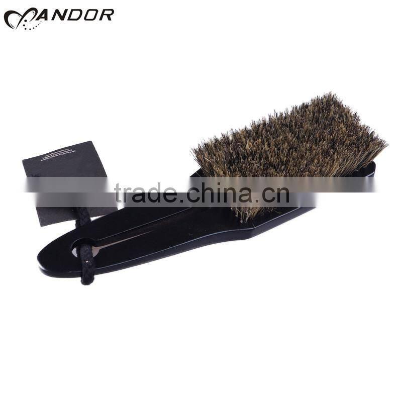 Factory directly short handle dry wooden mini body brush