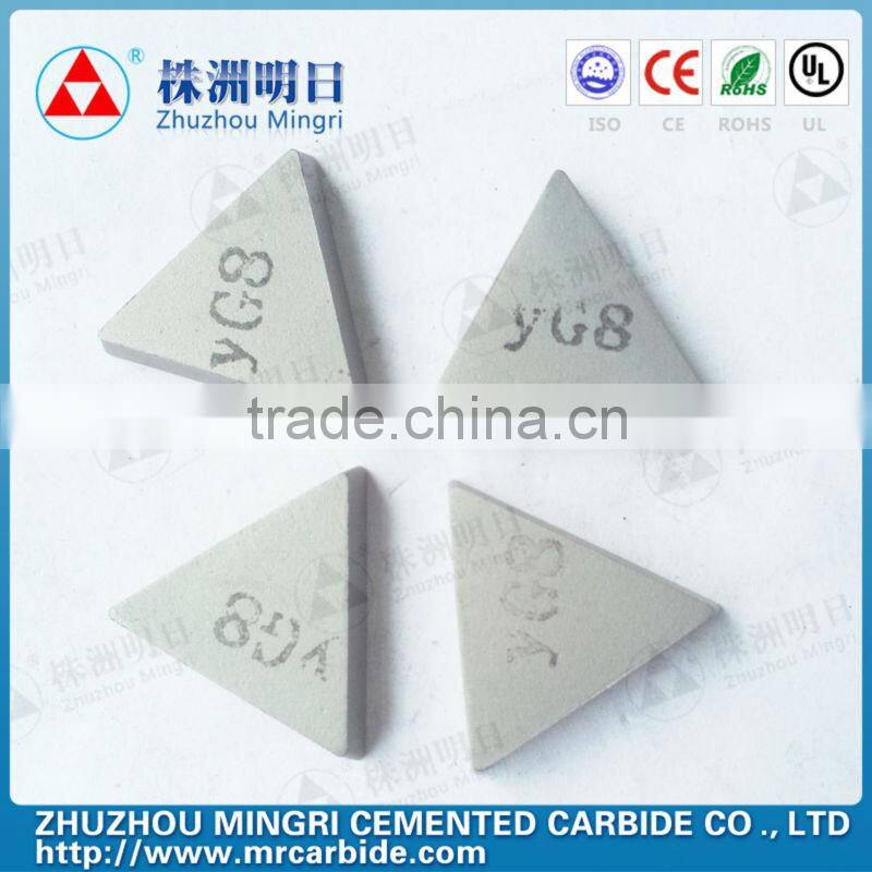 Tungsten carbide brazed tip for India market