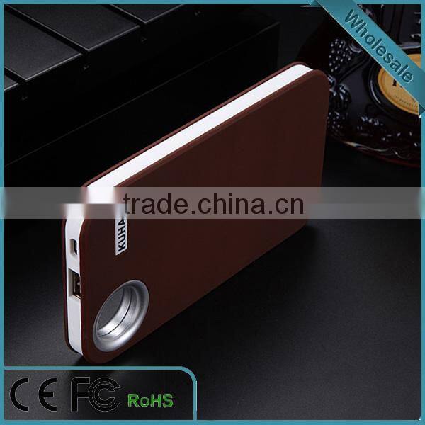 Double USB output portable power bank 10000mah for smart phone