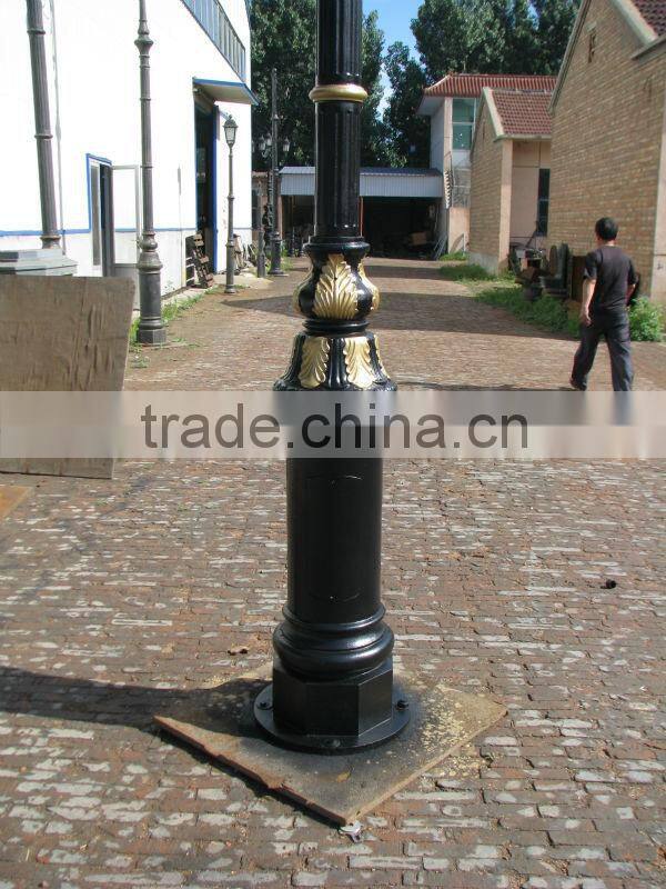 Cast iron Garden light 2015 New Design