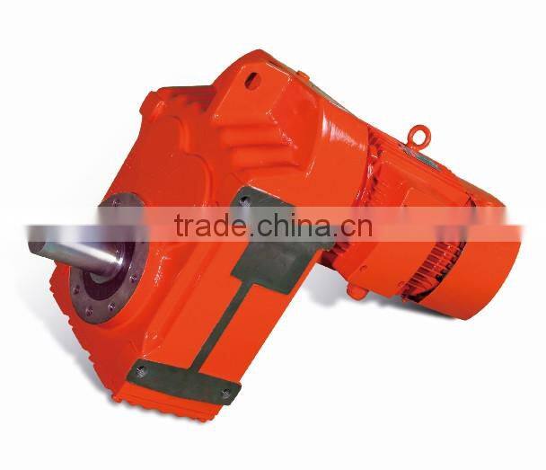 parallel shaft helical gear reducer reduction motors