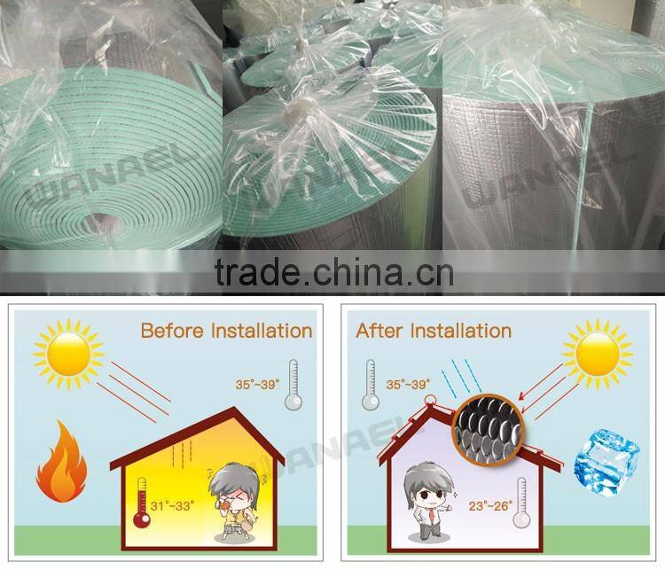 Wanael building material fire resistance aluminium foil thermal insulation materials