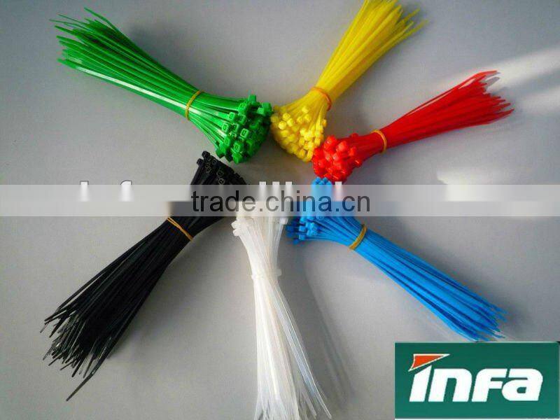 mounted hole cable tie pvc plastic cable ties