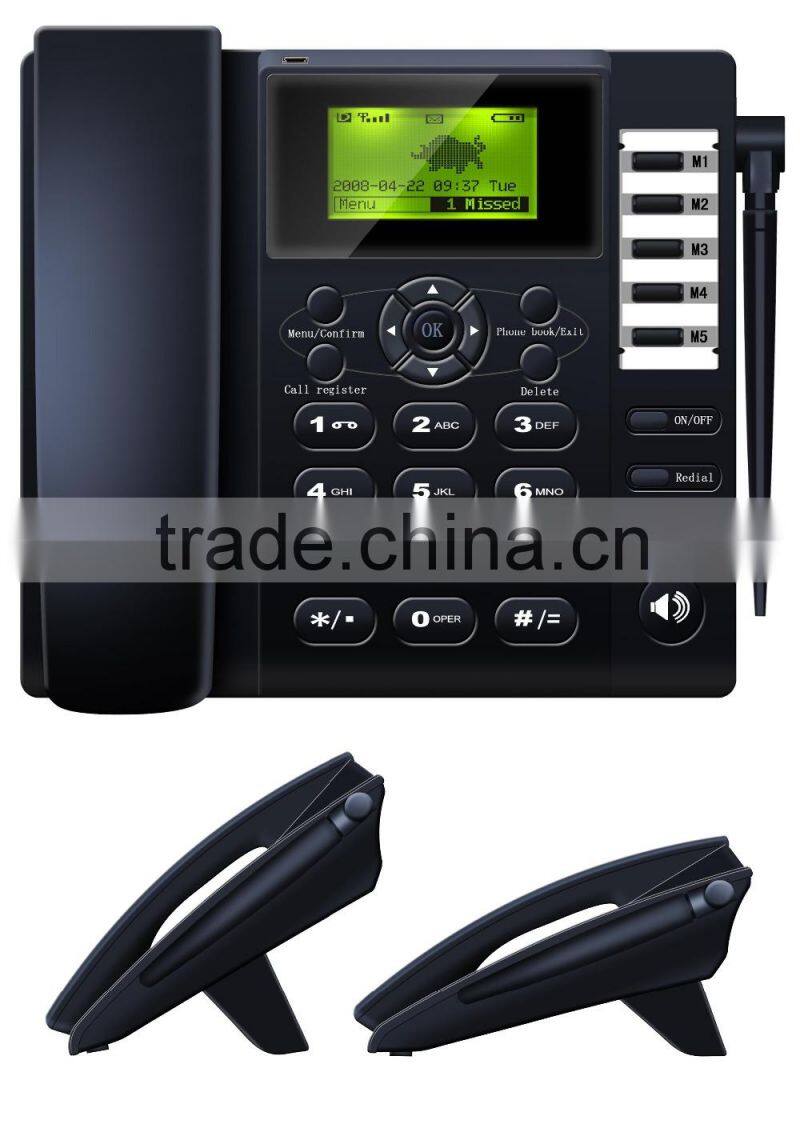 SIM card GSM desktop phone