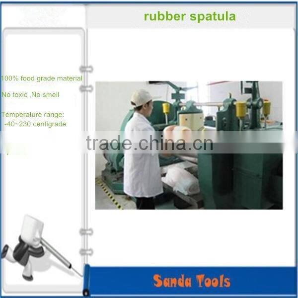 custom bread silicone rubber spatula