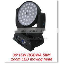 professional light equipment osram rgbw 19x15w led movers zoom head light